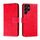 Per Samsung Galaxy S22 Ultra 5G Cassa del telefono in pelle di pizzo con titolare e carte e portafoglio e cornice fotografica (rosso) Per Samsung Galaxy S22 Ultra 5G Cassa del telefono in pelle di pizzo con titolare e carte e portafoglio e cornice fotografica (rosso)