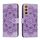 Per Samsung Galaxy S22 + 5g Sun Mandala Embossing Pattern Caso in pelle con supporto e carte Slot & Portafoglio e cordino (viola) Per Samsung Galaxy S22 + 5g Sun Mandala Embossing Pattern Caso in pelle con supporto e carte Slot & Portafoglio e cordino (viola)