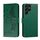 Per Samsung Galaxy S22 Ultra 5G Pattern di piuma di piume Litchi texture custodia in pelle con supporto e carte slot e portafoglio (verde) Per Samsung Galaxy S22 Ultra 5G Pattern di piuma di piume Litchi texture custodia in pelle con supporto e carte slot e portafoglio (verde)