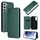 Per Samsung Galaxy S22 + telaio in fibra di carbonio in fibra di carbonio custodia a flip orizzontale in pelle orizzontale (verde) Per Samsung Galaxy S22 + telaio in fibra di carbonio in fibra di carbonio custodia a flip orizzontale in pelle orizzontale (verde)