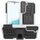 Per Samsung Galaxy S22 + 5G Trama pneumatico TPU antiurto TPU + Cassa del telefono PC con supporto (bianco) Per Samsung Galaxy S22 + 5G Trama pneumatico TPU antiurto TPU + Cassa del telefono PC con supporto (bianco)