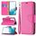Per Samsung Galaxy S22 + 5G Litchi Texture Colore puro Colore orizzontale Cassa del telefono in pelle con supporto e carta Slot & Portafoglio e cordino (Rose Red) Per Samsung Galaxy S22 + 5G Litchi Texture Colore puro Colore orizzontale Cassa del telefono in pelle con supporto e carta Slot & Portafoglio e cordino (Rose Red)