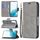 Per Samsung Galaxy S22 5G Retro Lambusskin Texture Color Pure Color Horizontal Custodia in pelle flip con supporto e carte Slot & Portafoglio e cordino (Grigio) Per Samsung Galaxy S22 5G Retro Lambusskin Texture Color Pure Color Horizontal Custodia in pelle flip con supporto e carte Slot & Portafoglio e cordino (Grigio)