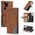 Per Samsung Galaxy S22 Ultra 5G Skin Feel Splicing Horizontal flip custodia in pelle flip (marrone) Per Samsung Galaxy S22 Ultra 5G Skin Feel Splicing Horizontal flip custodia in pelle flip (marrone)