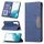 Per Samsung Galaxy S22 + 5G Cassa del telefono di giunzione magnetica (blu) Per Samsung Galaxy S22 + 5G Cassa del telefono di giunzione magnetica (blu)