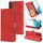 Per Samsung Galaxy S22 + 5G Fantasy Classic Skin-Feel Feel Celfskin Texture Fibbia Magnetica orizzontale Flip PU Custodia in pelle PU con supporto e carta Slot & Portafoglio (rosso) Per Samsung Galaxy S22 + 5G Fantasy Classic Skin-Feel Feel Celfskin Texture Fibbia Magnetica orizzontale Flip PU Custodia in pelle PU con supporto e carta Slot & Portafoglio (rosso)
