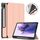 Per Samsung Galaxy Tab S7 FE 12.4 Custodia in pelle orizzontale TPU a colori solido con supporto a 3 volte e supporto per dormire / sveglia (oro rosa) Per Samsung Galaxy Tab S7 FE 12.4 Custodia in pelle orizzontale TPU a colori solido con supporto a 3 volte e supporto per dormire / sveglia (oro rosa)