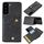 Per Samsung Galaxy S22 + 5G Doppio fibbia PU + TPU Cassa del telefono magnetico (nero) Per Samsung Galaxy S22 + 5G Doppio fibbia PU + TPU Cassa del telefono magnetico (nero)