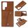 Per Samsung Galaxy S22 Ultra 5G Doppio fibbia PU + TPU Cassa del telefono magnetico (Brown) Per Samsung Galaxy S22 Ultra 5G Doppio fibbia PU + TPU Cassa del telefono magnetico (Brown)