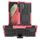 Per Samsung Galaxy S22 Ultra 5G Trama Pneumatico TPU + Cassa del telefono PC con supporto (rosa) Per Samsung Galaxy S22 Ultra 5G Trama Pneumatico TPU + Cassa del telefono PC con supporto (rosa)