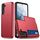 Per Samsung Galaxy S22 5G Cassa del telefono armatura antiurto con slot per schede (rosso) Per Samsung Galaxy S22 5G Cassa del telefono armatura antiurto con slot per schede (rosso)