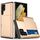 Per Samsung Galaxy S22 Ultra 5G ARMORR ARMORR ARMOR ARMOR ARUSTRIA con slot per schede (oro) Per Samsung Galaxy S22 Ultra 5G ARMORR ARMORR ARMOR ARMOR ARUSTRIA con slot per schede (oro)