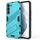 Per Samsung Galaxy S22 5G Punk Armor 2 in 1 PC + TPU Cassa del telefono antiurto con supporto invisibile (blu) Per Samsung Galaxy S22 5G Punk Armor 2 in 1 PC + TPU Cassa del telefono antiurto con supporto invisibile (blu)