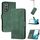 Per Samsung Galaxy S22 + 5G cubic skin sento cassa del telefono in pelle flip (verde scuro) Per Samsung Galaxy S22 + 5G cubic skin sento cassa del telefono in pelle flip (verde scuro)