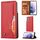 Per Samsung Galaxy S22 5G impastare la custodia in pelle texture pelle (rosso) Per Samsung Galaxy S22 5G impastare la custodia in pelle texture pelle (rosso)