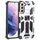Per Samsung Galaxy S22 + 5G TPU antiurto + custodia protettiva magnetica per PC con supporto (argento) Per Samsung Galaxy S22 + 5G TPU antiurto + custodia protettiva magnetica per PC con supporto (argento)