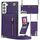 Per Samsung Galaxy S22 + 5G Cassa del telefono della cerniera della cerniera della cerniera del corpo cross-body (viola) Per Samsung Galaxy S22 + 5G Cassa del telefono della cerniera della cerniera della cerniera del corpo cross-body (viola)