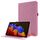 Per Samsung Galaxy Tab S8 Ultra orizzontale flip in tessuto in tessuto in pelle con tavoletta con slot e supporto per carte (rosa rossa) Per Samsung Galaxy Tab S8 Ultra orizzontale flip in tessuto in tessuto in pelle con tavoletta con slot e supporto per carte (rosa rossa)