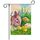 2 PCS Biancheria decorativa di Pasqua forte e durevole Bandiera del giardino (1230-9)
