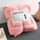 Asciugamano da bagno + set di asciugamani può indossare un asciugamano da spiaggia in pile di corallo (rosa) Asciugamano da bagno + set di asciugamani può indossare un asciugamano da spiaggia in pile di corallo (rosa)