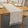 Tovaglia cavo a maglia rustica allargata e cucita, Dimensioni: 30x140cm (doppia cucitura a farfalla) Tovaglia cavo a maglia rustica allargata e cucita, Dimensioni: 30x140cm (doppia cucitura a farfalla)