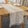 Tovaglia vuota a maglia spaccata e cucita, Dimensioni: 30x240cm (Phoenix Double Stitching)