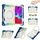 Per Lenovo Tab K10 / M10 Plus Armour Contrast Color Silicone + PC Case Tablet (Blu colorato) Per Lenovo Tab K10 / M10 Plus Armour Contrast Color Silicone + PC Case Tablet (Blu colorato)