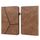 Per Huawei MediaPad M5 Lite 10.1 Custodia in pelle a righe in rilievo in piena (marrone) Per Huawei MediaPad M5 Lite 10.1 Custodia in pelle a righe in rilievo in piena (marrone)