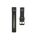 Per Garmin Move Style 20mm Canvas Watch Band resistente all'usura (Nero)