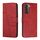 Per Samsung Galaxy S22 + 5G cuciture in polpaccio texture fibbia custodia in pelle (rosso) Per Samsung Galaxy S22 + 5G cuciture in polpaccio texture fibbia custodia in pelle (rosso)
