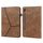 Per Samsung Galaxy Tab S7 + T970 / S7 FE T730 Custodia con tavoletta in pelle a righe in rilievo (marrone) Per Samsung Galaxy Tab S7 + T970 / S7 FE T730 Custodia con tavoletta in pelle a righe in rilievo (marrone)