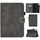 Per Lenovo Legion Y700 texture in pelle di vasca in pelle intelligente (grigio) Per Lenovo Legion Y700 texture in pelle di vasca in pelle intelligente (grigio)