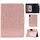 Per Lenovo Legion Y700 Vernice Vernice in polvere in polvere Smart Leather Tablet Case (oro rosa) Per Lenovo Legion Y700 Vernice Vernice in polvere in polvere Smart Leather Tablet Case (oro rosa)