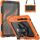 Per Samsung Galaxy Tab S8 + 12,4 pollici SM-X800 Silicone + PC Tablet Case (arancione + nero) Per Samsung Galaxy Tab S8 + 12,4 pollici SM-X800 Silicone + PC Tablet Case (arancione + nero)