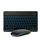Set di mouse Bluetooth Bluetooth Bluetooth colorato RGB da 10 pollici per telefono cellulare / tablet (nero)