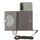 Per Samsung Galaxy S22 + 5G Crossbody Crossbody Crossbody Banking Bait Bait Case Telefono (Grigio)