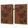 Per REALME PAD 10.4 pollici in rilievo con motivo a farfalla in pelle in pelle (marrone) Per REALME PAD 10.4 pollici in rilievo con motivo a farfalla in pelle in pelle (marrone)