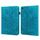 Custodia per tablet in pelle di rilievo fiore di pizzo per pad realme (blu) Custodia per tablet in pelle di rilievo fiore di pizzo per pad realme (blu)