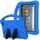 Per Amazon Kindle Fire 7 2022 EVA Anti Anti Falling Tablet Case (blu)