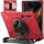Per Samsung Galaxy Tab S8 Ultra Silicone + Case tablet PC (rosso)