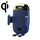 Porta del telefono con caricabatterie wireless S18 da 15 W, colore: blu con una staffa di ventosa