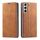Per Samsung Galaxy S22 + 5G Forwenw Dream Series Edge Olio Forte Magnetism Cassa del telefono in pelle (marrone) Per Samsung Galaxy S22 + 5G Forwenw Dream Series Edge Olio Forte Magnetism Cassa del telefono in pelle (marrone)