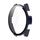Per Samsung Galaxy Watch4 44mm PC + custodia in vetro temperato (nero)