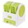 Mini ventilatore di raffreddamento a doppia porta silenzioso (verde)