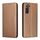 Per Samsung Galaxy S22 + 5G Custodia in fibra di carbonio in fibra di carbonio Porta flip custodia in pelle (Brown) Per Samsung Galaxy S22 + 5G Custodia in fibra di carbonio in fibra di carbonio Porta flip custodia in pelle (Brown)