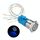 2 PCS 19mm Auto Modificato Metallo Pulsante Impermeabile Pulsante Attrezzo piatto con luce, Colore: Auto-Block Blue Light 2 PCS 19mm Auto Modificato Metallo Pulsante Impermeabile Pulsante Attrezzo piatto con luce, Colore: Auto-Block Blue Light