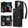 Per Samsung Galaxy S22 Ultra 5G Fibbia del rivetto 9 Case di telefoni in pelle a tre volte (nero) Per Samsung Galaxy S22 Ultra 5G Fibbia del rivetto 9 Case di telefoni in pelle a tre volte (nero)