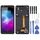 Schermo LCD OEM per ZTE Blade L8/A3 2019 Digitizer Assemblaggio completo con cornice (nero)