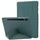 Per Samsung Galaxy Tab S8+ / S7+ Custodia in pelle silicone deformazione (verde scuro) Per Samsung Galaxy Tab S8+ / S7+ Custodia in pelle silicone deformazione (verde scuro)