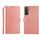 Per Samsung Galaxy S22+ Y cucitura orizzontale Flip Leather Case (Oro rosa) Per Samsung Galaxy S22+ Y cucitura orizzontale Flip Leather Case (Oro rosa)